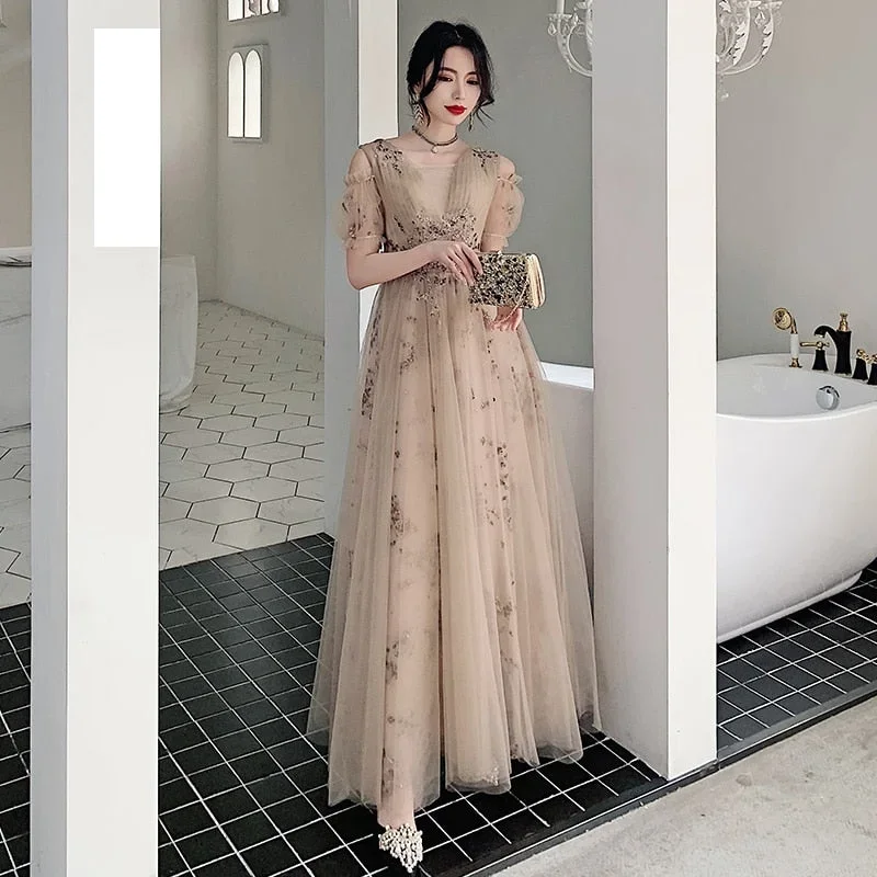 FashionSierra - Multi Option Elegant Long Ever Pretty Elegant Prom Dresses