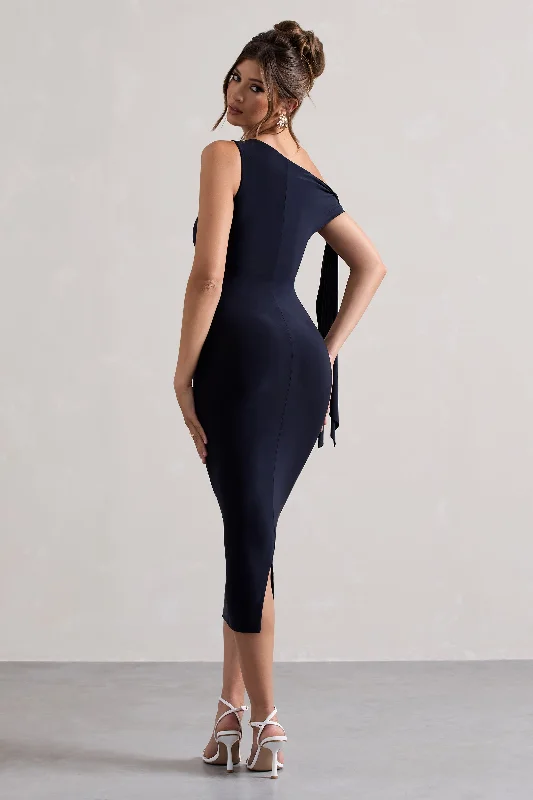 adapt-navy-asymmetric-midi-dress-with-tie-sleeve-cl132323013