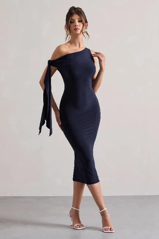 adapt-navy-asymmetric-midi-dress-with-tie-sleeve-cl132323013