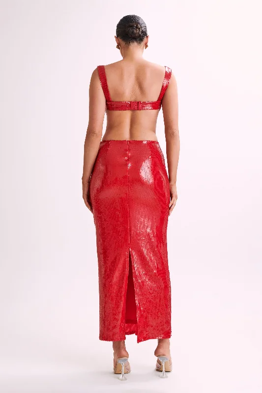 adoria-sequin-cut-out-maxi-dress-red