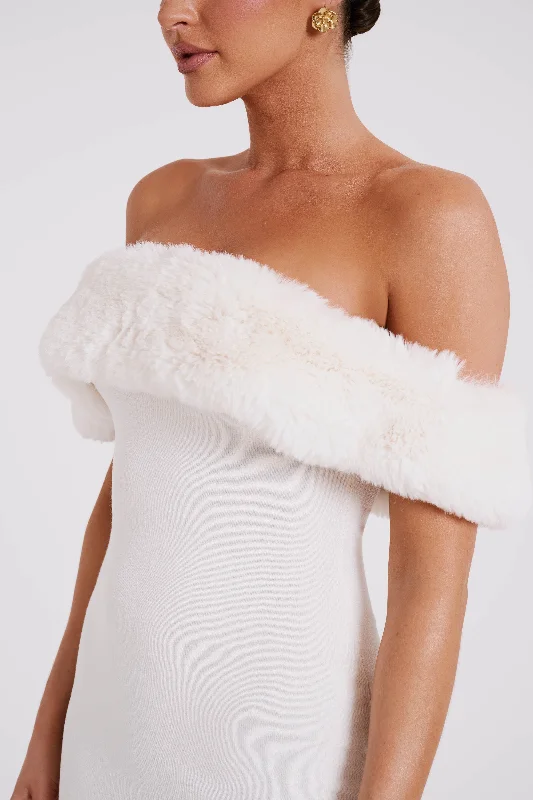 angelica-off-shoulder-knit-midi-dress-with-faux-fur-ivory