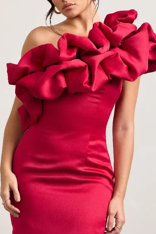 at-the-opera-red-satin-asymmetric-ruffled-mini-dress-cl128710004