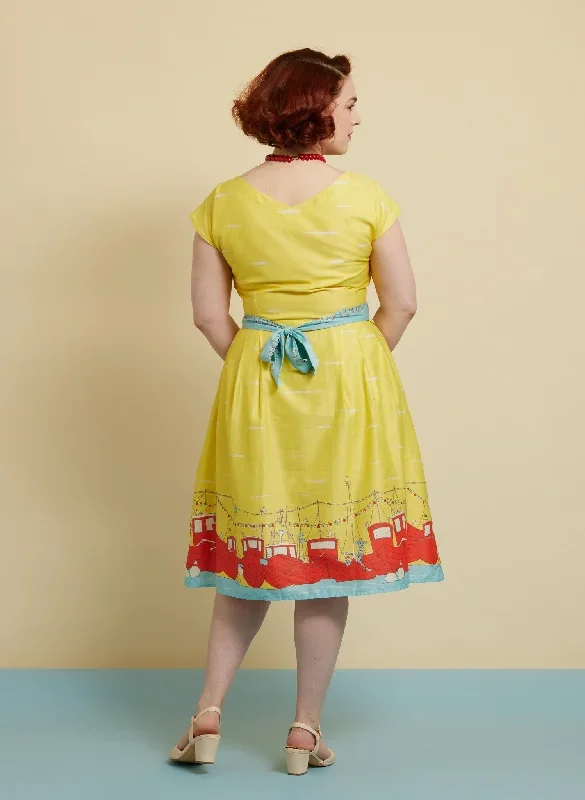 beatrice-yellow-cap-boat-dress