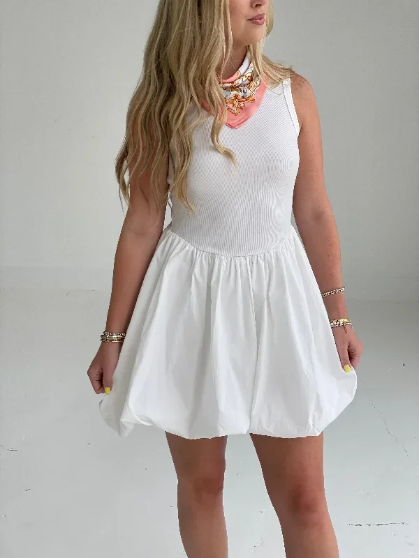 Bigger Ego Bubble Skirt Mini Dress