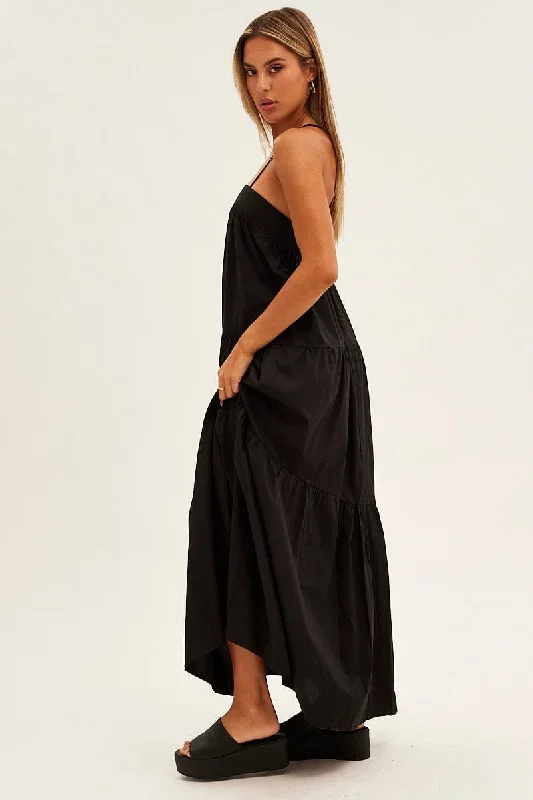 black-midi-dress-sleeveless-square-neck-poplin-dd14468-34pb