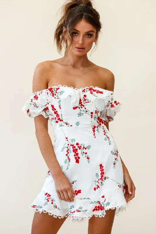 bobby-bardot-neckline-puff-sleeve-dress-flower-spring-print-white