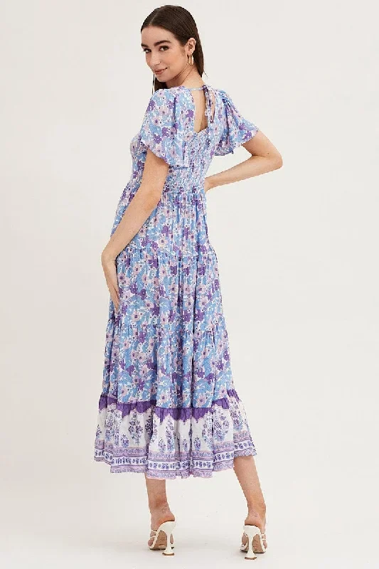 boho-print-hem-frill-dress-short-sleeve-maxi-square-neck-dd1516a-47pb