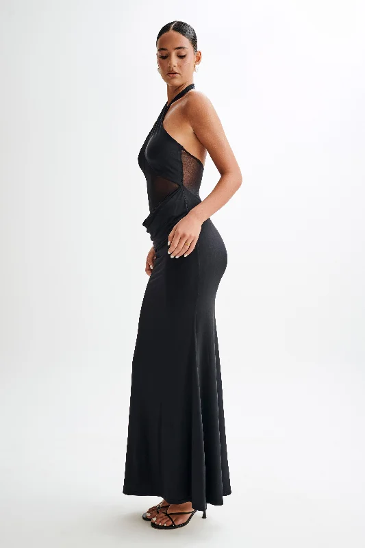 caterina-slinky-mesh-halter-maxi-dress-black