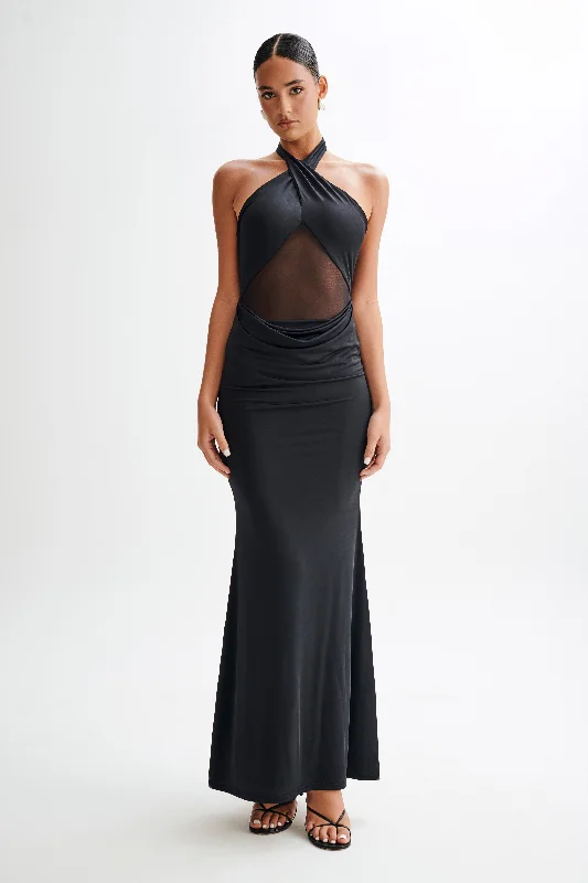 caterina-slinky-mesh-halter-maxi-dress-black