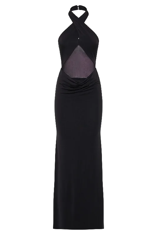 caterina-slinky-mesh-halter-maxi-dress-black