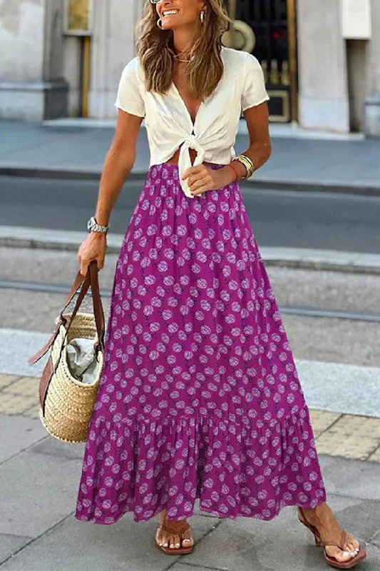 coastal-charisma-printed-elastic-waist-maxi-skirt