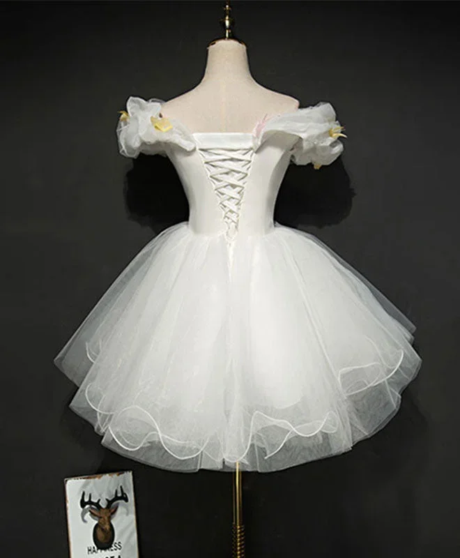 cute-white-tulle-short-prom-gown-white-homecoming-dress