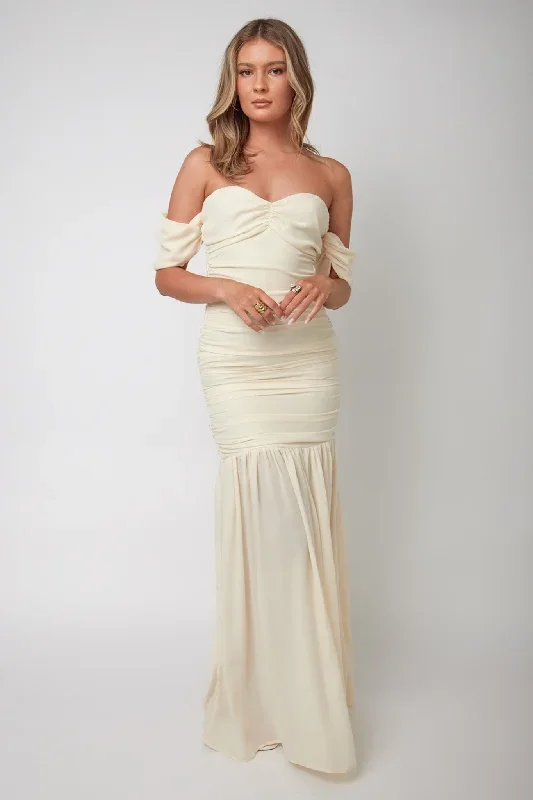 dalisha-off-shoulder-ruched-maxi-dress-cream