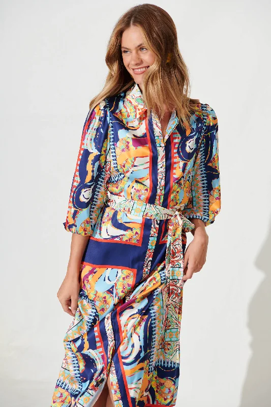 gabi-maxi-shirt-dress-in-navy-multi-print-satin