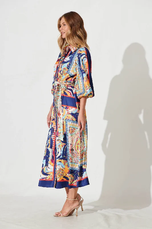 gabi-maxi-shirt-dress-in-navy-multi-print-satin