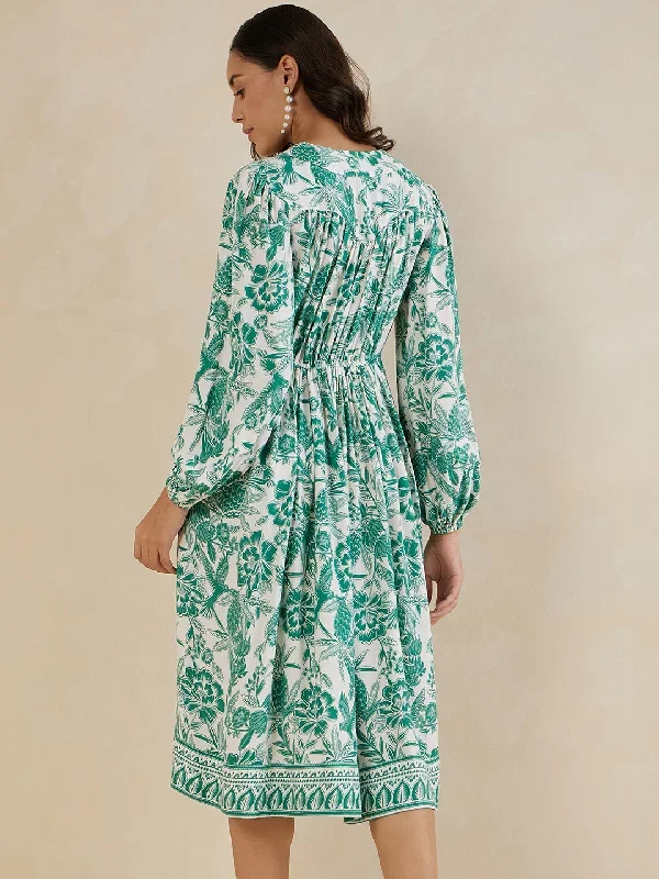 green-border-printed-wrap-midi-dress-ff-4816