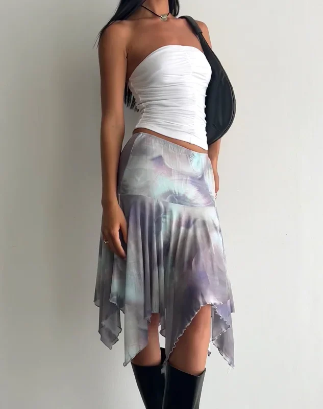 jovali-skirt-printed-mesh-pearly-shell