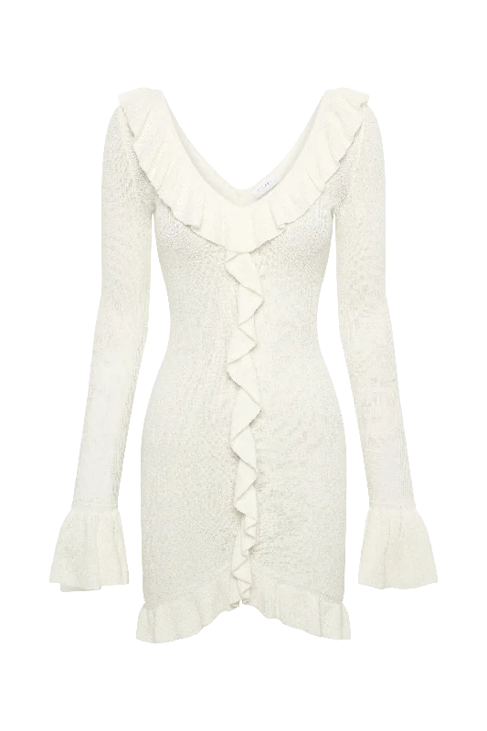 karolina-knit-mini-dress-with-frill-white