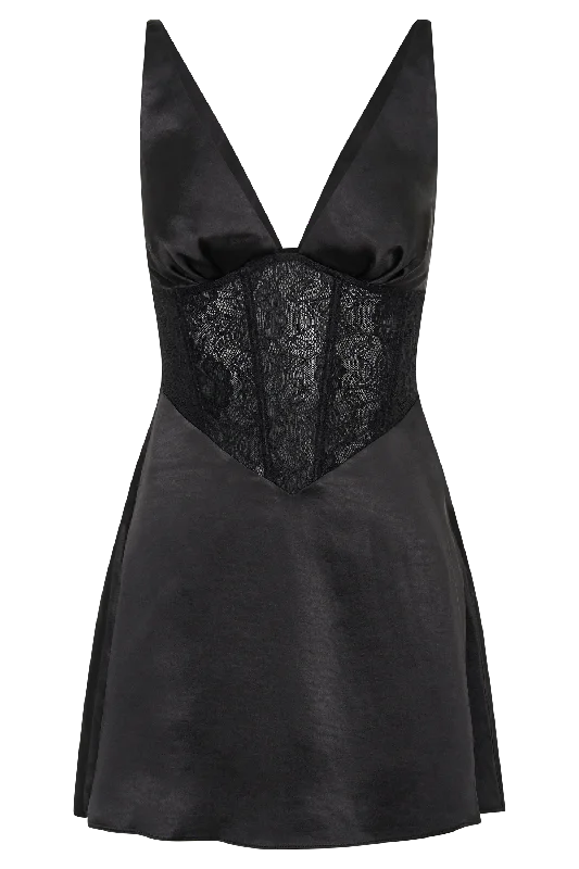 kerrie-mini-halter-satin-and-lace-dress-black