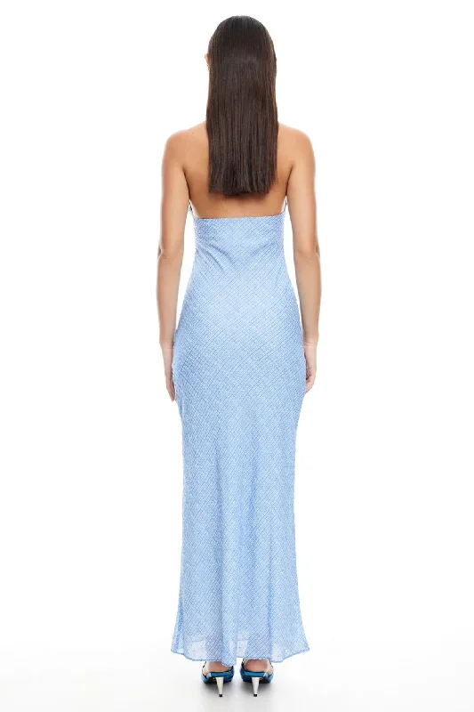 lioness-carrie-halter-dress-blue-check