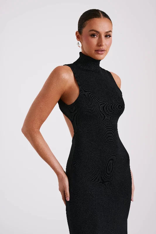 louisa-high-neck-knit-maxi-dress-black