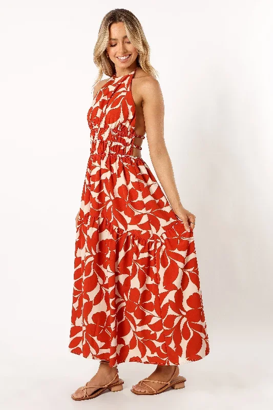 maha-halterneck-maxi-dress-tan-floral