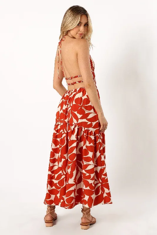 maha-halterneck-maxi-dress-tan-floral