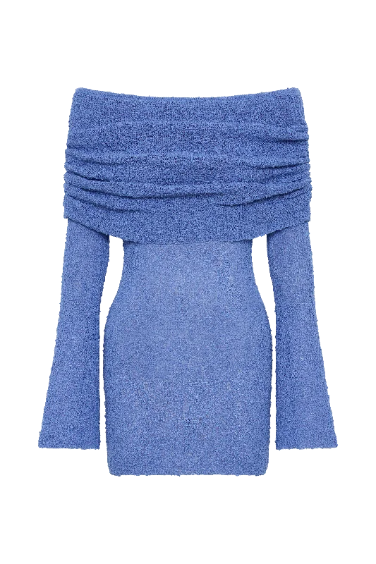 marisol-off-shoulder-boucle-mini-dress-periwinkle