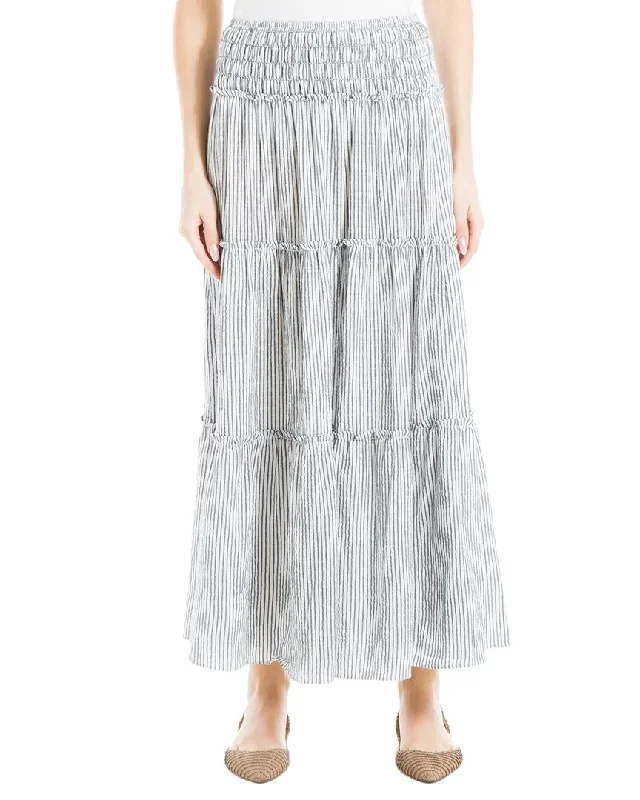 Max Studio Maxi Tiered Skirt