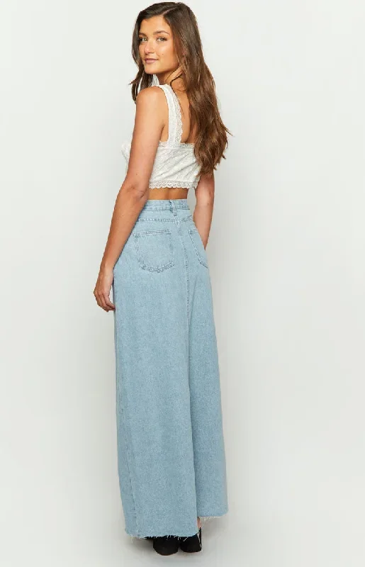 montie-light-wash-denim-maxi-skirt