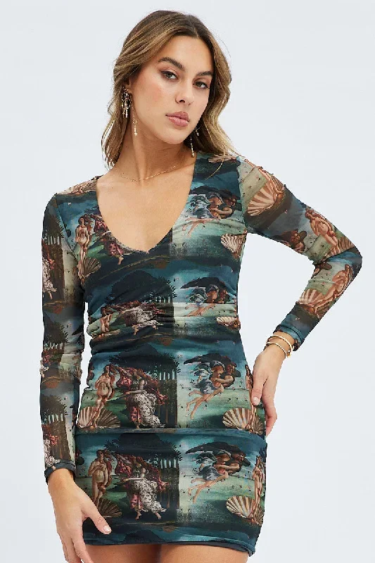 multi-print-mini-dress-long-sleeve-v-neck-bodycon-ruched-waist-ed0197a-47cb-1