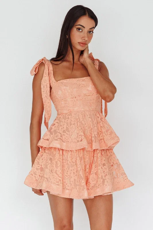 neriah-tied-shoulder-tiered-lace-mini-dress-orange