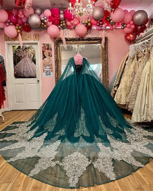 new-arrival-emerald-green-quinceanera-dresses-with-cape-lace-appliques-plus-size-sweet-16-prom-party-corset-vestidos-de-15-anos