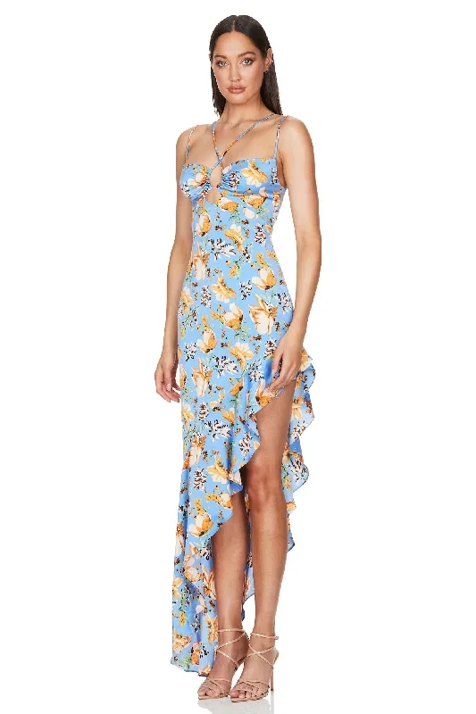 nookie-simone-frill-maxi-blue-floral-rrp-289-sale