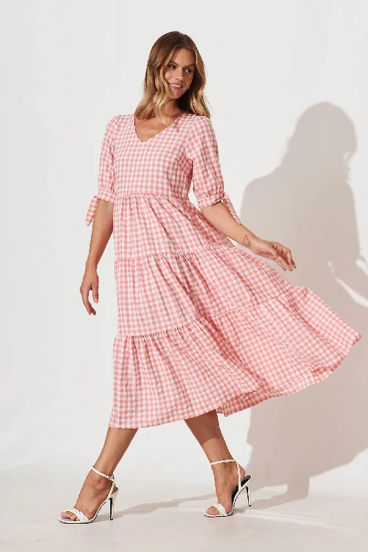 odewick-midi-dress-in-watermelon-pink-gingham