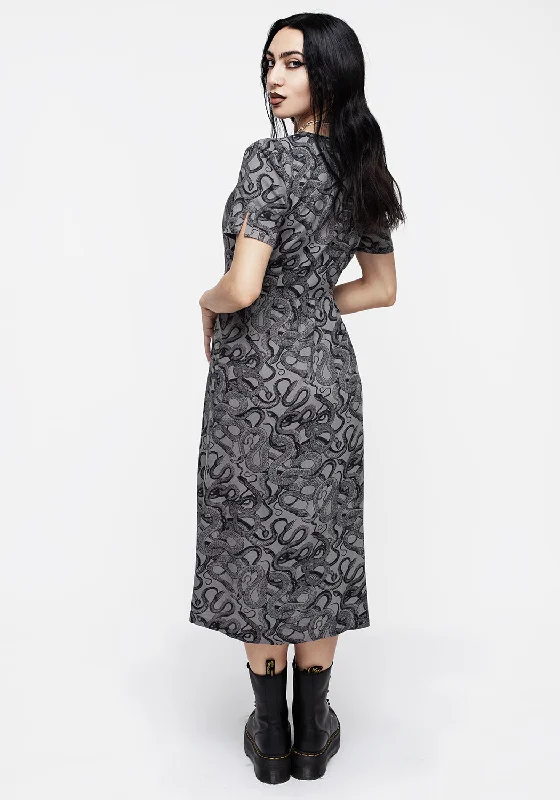 ophidia-snakes-print-button-down-midi-dress-grey