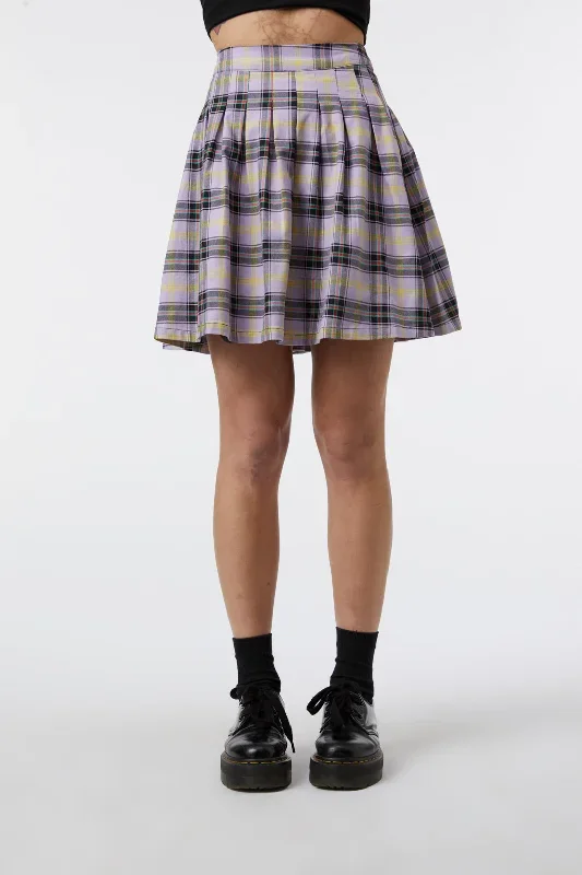 outsider-tartan-pleat-skirt