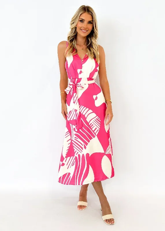 palique-midi-dress-pink-abstract