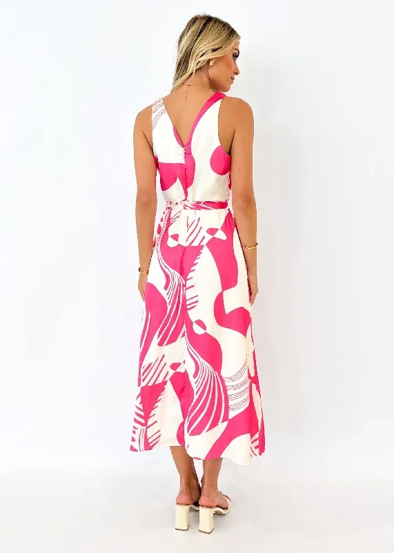 palique-midi-dress-pink-abstract