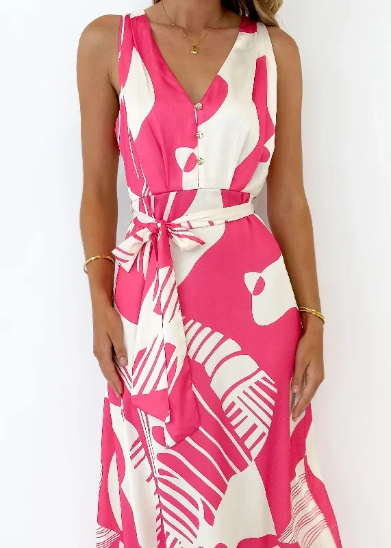 palique-midi-dress-pink-abstract