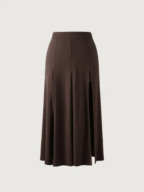 pleated-slit-midi-skirt-with-lined-shorts