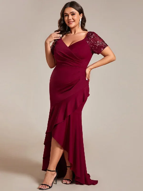 plus-size-high-low-v-neck-bodycon-fishtail-formal-evening-dress-ee02098