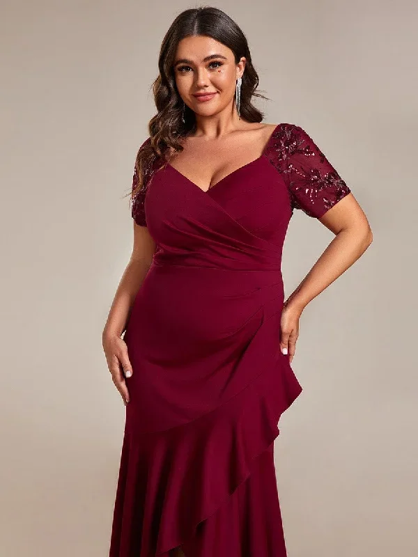 plus-size-high-low-v-neck-bodycon-fishtail-formal-evening-dress-ee02098