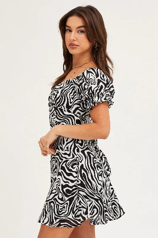 print-midi-dress-short-sleeve-evening-ed1113a-35pb