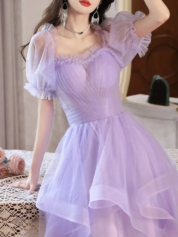 purple-tulle-short-prom-dress-purple-homecoming-dress