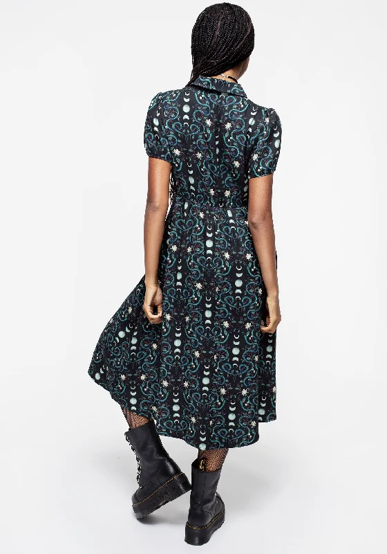 pythia-print-midi-shirt-dress