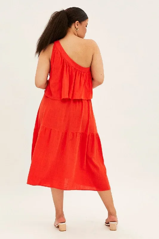 red-midi-dress-one-shoulder-frill-linen-blend-cddk31784-38ab-1