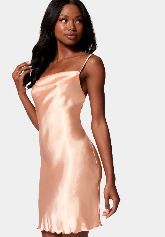 satin-cowl-neck-slip-mini-dress-peach