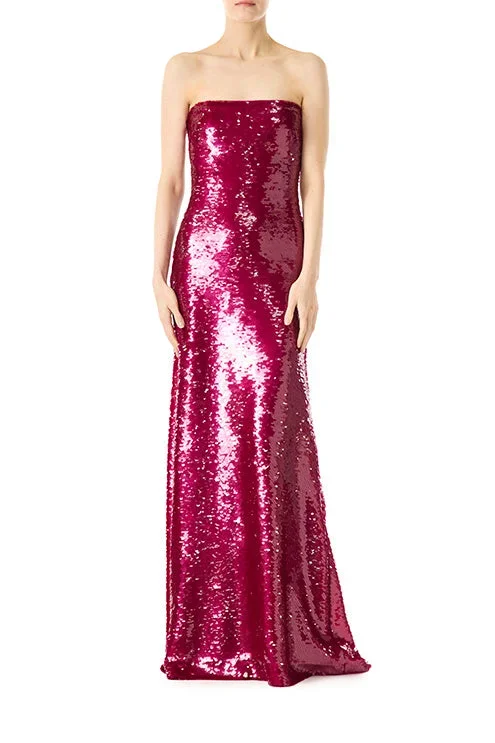 strapless-sequin-column-gown-magenta