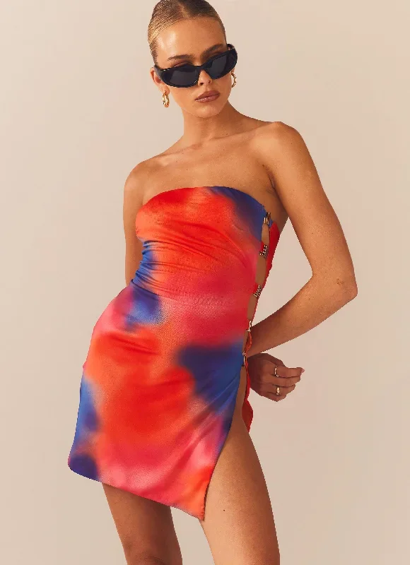 Sunset Boogie Mini Tube Dress - Thermostatic